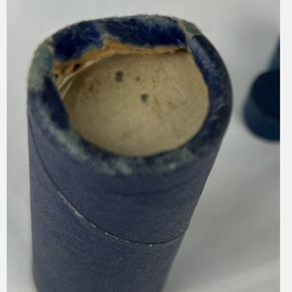 Vintage 1940s Pollyanna Game Replacement Pieces Blue Cup 4 Tokens Wooden - Picture 4 of 4